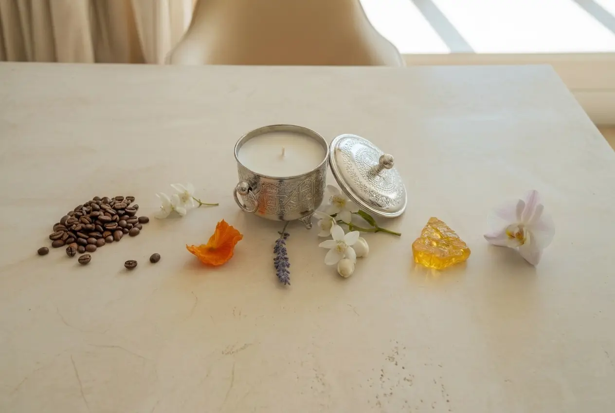 parfum bougie elegance olfactive interieur luxe