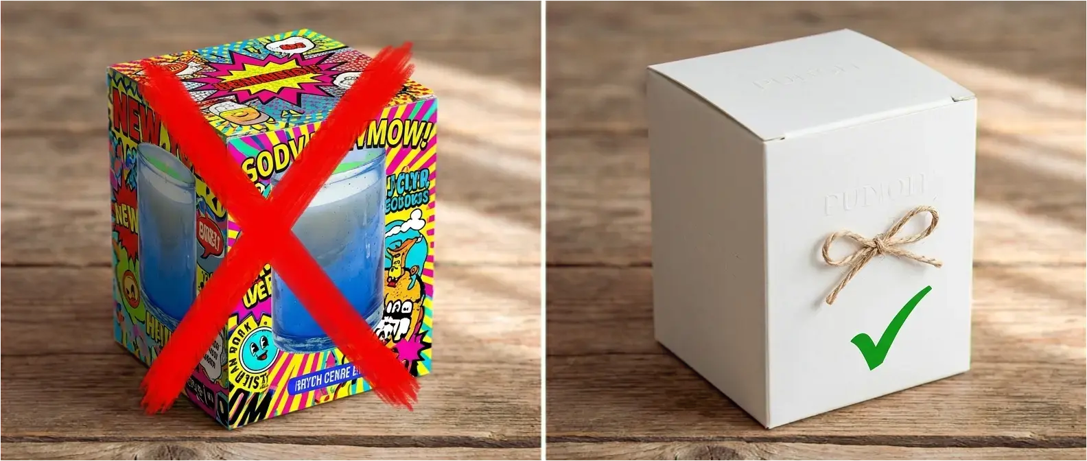 packaging bougie astuces design luxe maroc