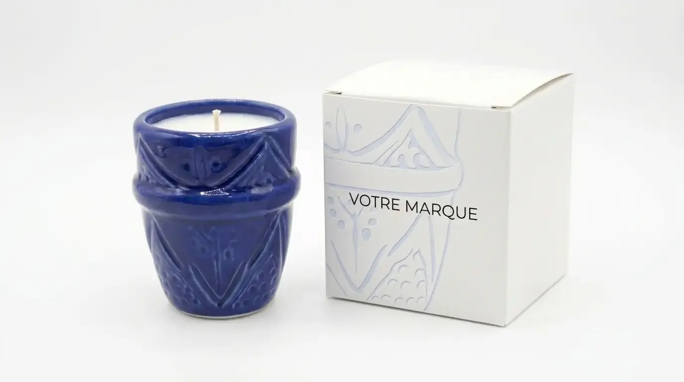 Bougies marque blanche personnalisées — Bougies Maroc Marrakech