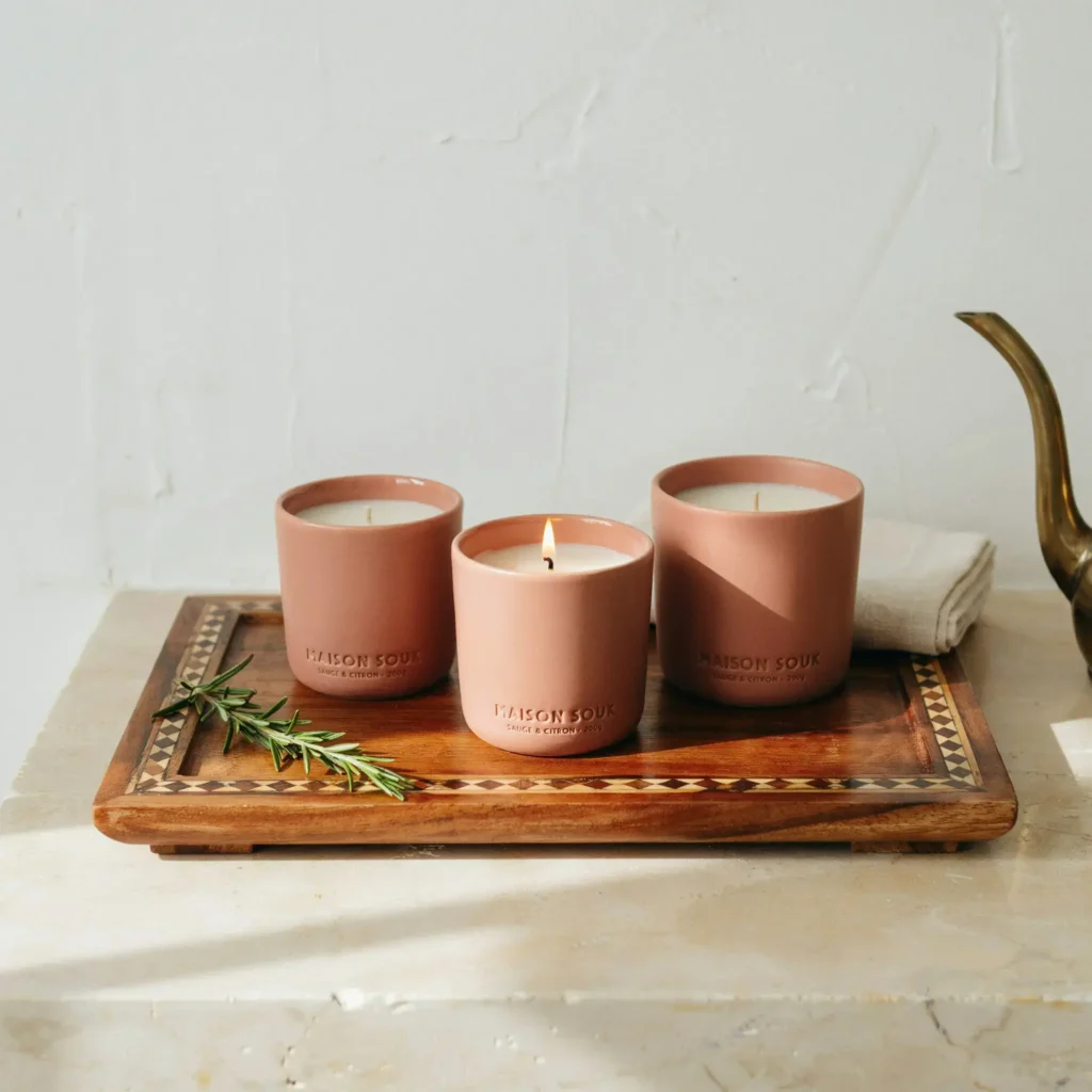 Bougies professionnelles pour spas et hammams